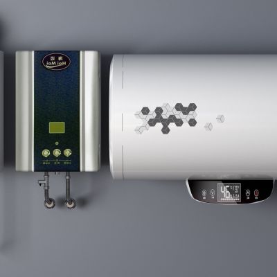 家用电器，热水器3D模型