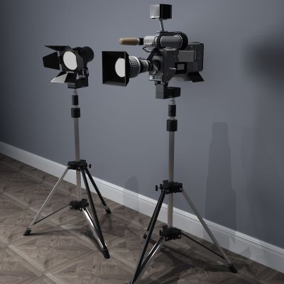照相机，摄像机3D模型