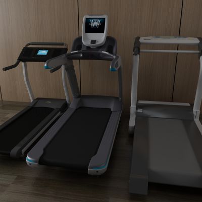 健身器材，跑步机，健身车