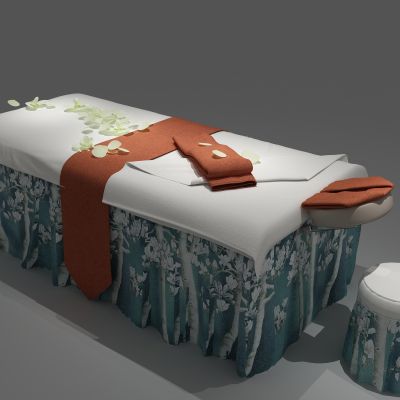 按摩床，桑拿