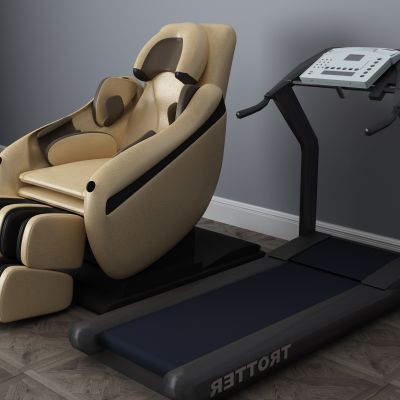 运动器材，哑铃，跑步机