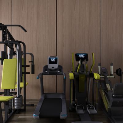 健身器材，跑步机，健身车