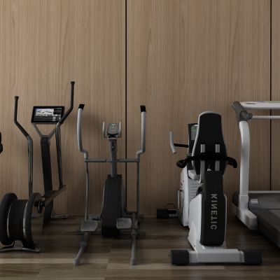 健身器材，跑步机，健身车