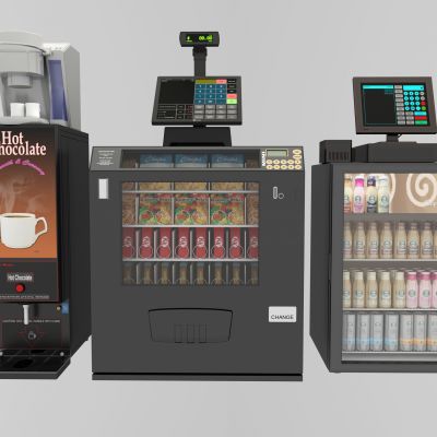饮料机收银台