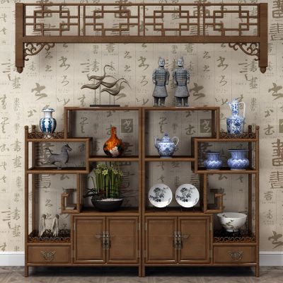 博古架，装饰柜