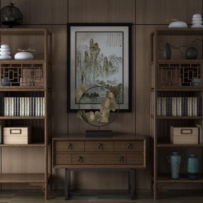 博古架，装饰柜