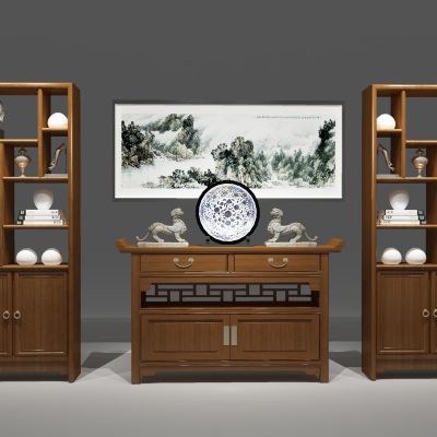 博古架，装饰柜