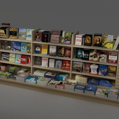 书柜，书架，书籍，书店