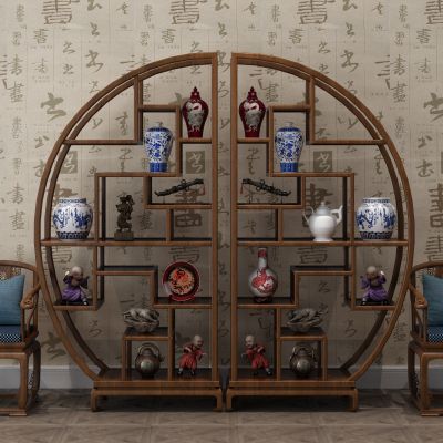 博古架，装饰柜