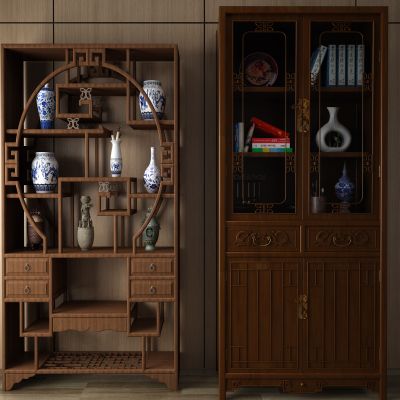 博古架，装饰柜
