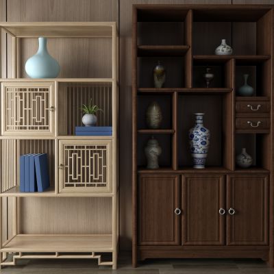 博古架，装饰柜