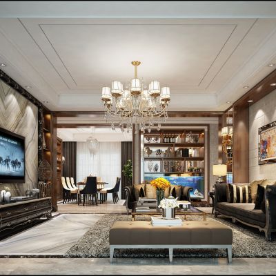 欧式风格客厅