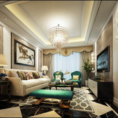 欧式风格客厅
