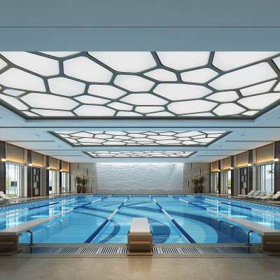游泳馆泳池