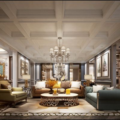 欧式风格客厅