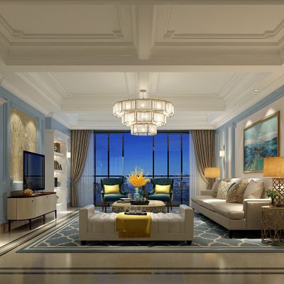 欧式风格客厅
