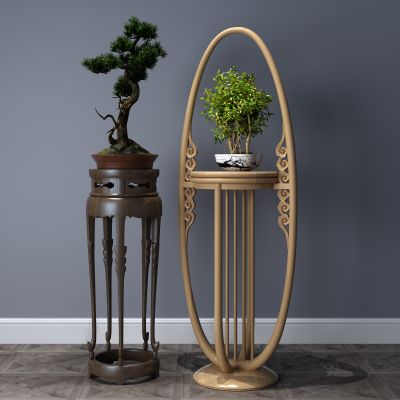 花几，花架，花瓶