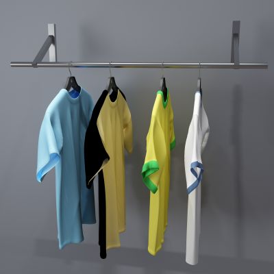 衣服，衣架，衣柜