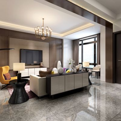 现代风格客厅