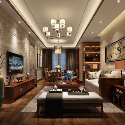 中式风格客厅