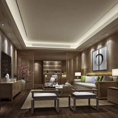 中式风格客厅