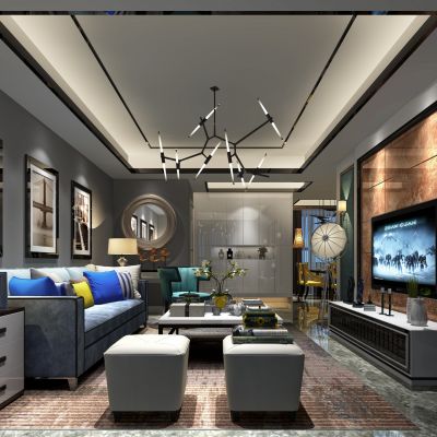 北欧现代风格客厅