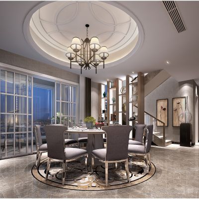 现代风格别墅大堂