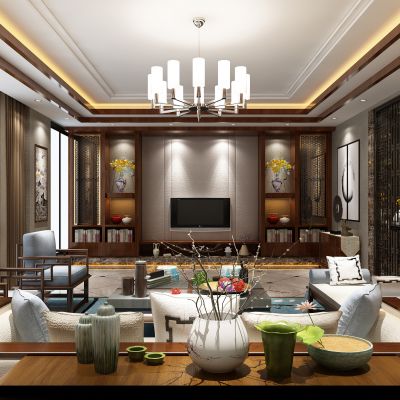 现代风格客厅