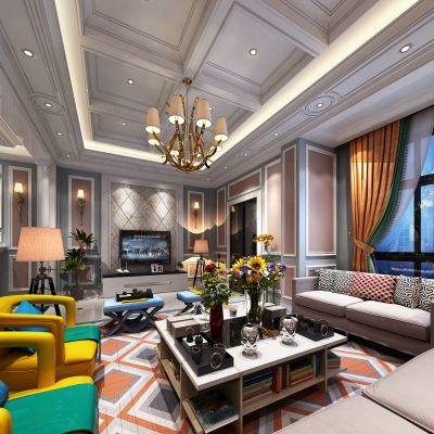 欧式风格客厅