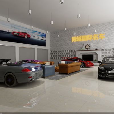 汽车展厅汽车店4s店