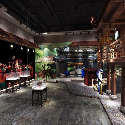 土家博物馆展厅
