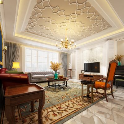 欧式风格客厅