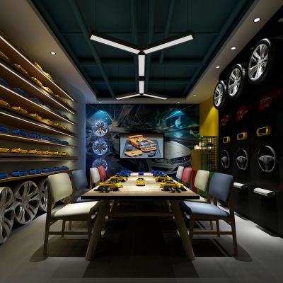 儿童汽车组装区