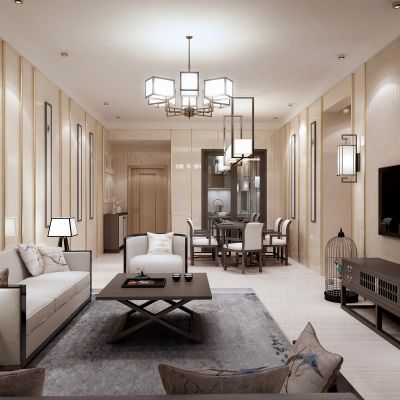 现代风格客厅