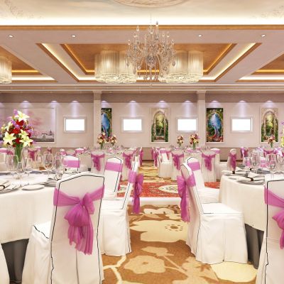 酒店婚礼宴会厅大厅