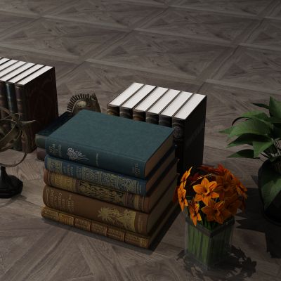 书籍，古籍，花瓶，瓷器