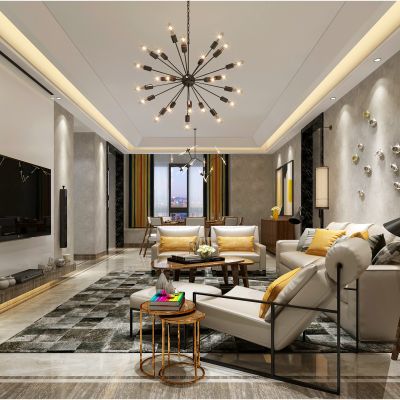 现代风格客厅