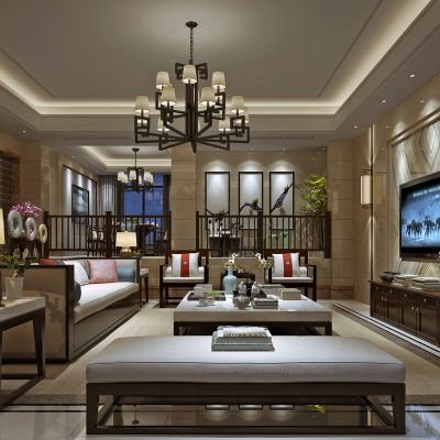 中式风格客厅