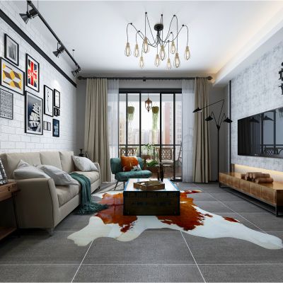 现代风格客厅