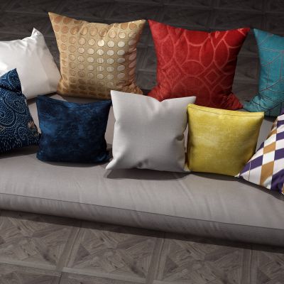 枕头，抱枕，窗垫