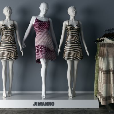 展示服装，衣服，裙子，吊带裙