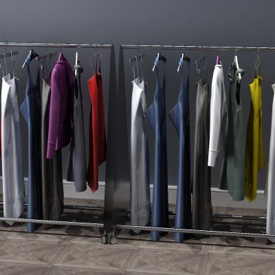 衣服，上衣，衣架，连衣裙，外套