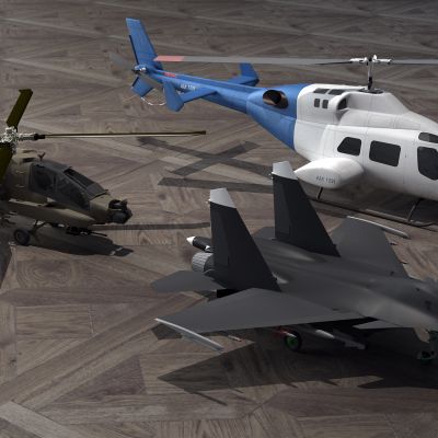 玩具飞机，直升机