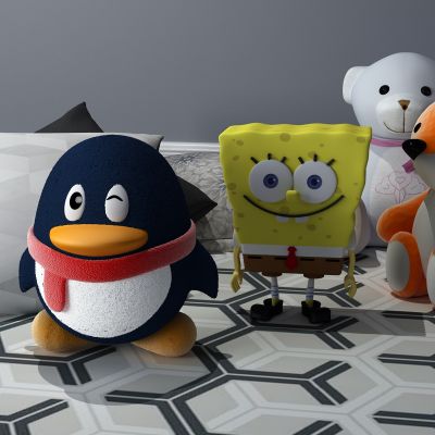 玩具，玩偶，海绵宝宝