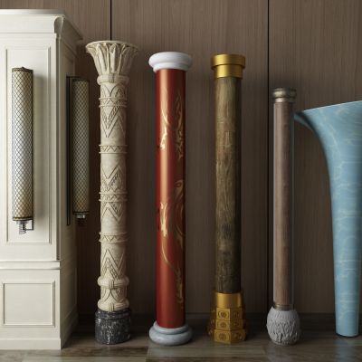 柱子，柱头，罗马柱