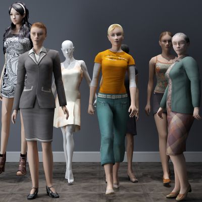 人物，男人，女人，角色