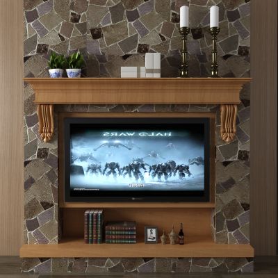 壁炉，火炉，电视墙