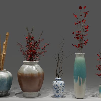  植物，盆栽，花瓶花卉