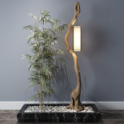 植物，小品，景观，假山