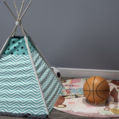 帐篷，玩具，篮球3D模型